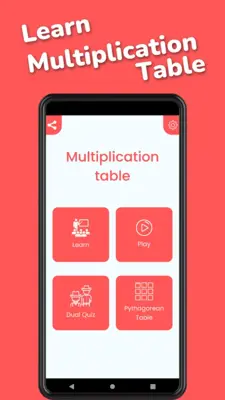 Learn Multiplication table android App screenshot 4